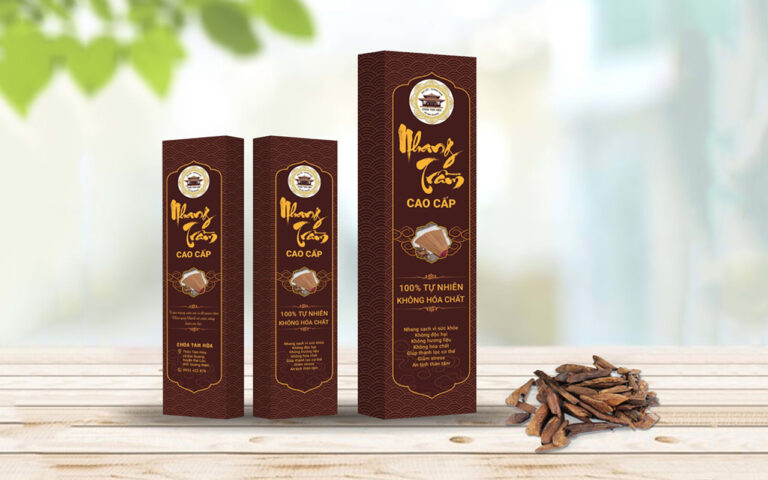 thiết kế, sản xuất bao bì nhang