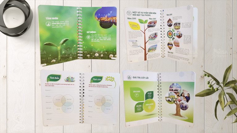 Thiết kế sổ tay văn hóa