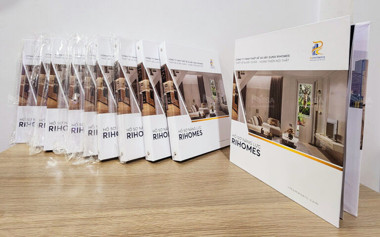 Thiết kế in ấn bìa hồ sơ giá đẹp