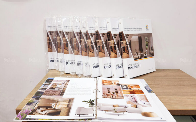 Thiết kế in ấn bìa hồ sơ giá đẹp