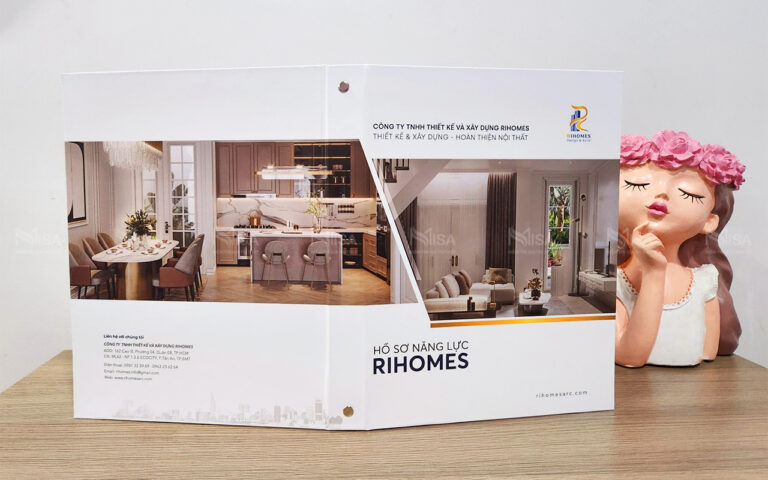 Thiết kế in ấn bìa hồ sơ giá đẹp