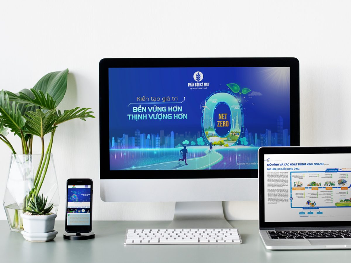đơn vị Thiết kế báo cáo phát triển bền vững pvcfc - pbcm 2023